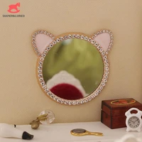 16112 miniature dollhouse mirror model doll house decoration pretend play toy bathroom furniture accessories toys