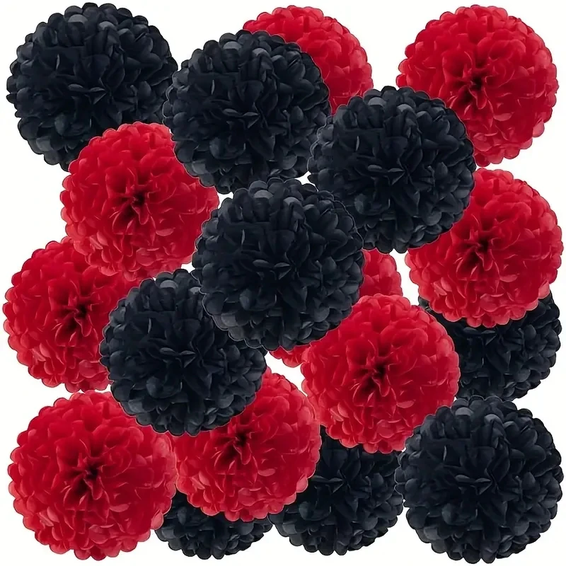 

Бумажные помпоны CASINO 10 дюймов, набор из 6 штук