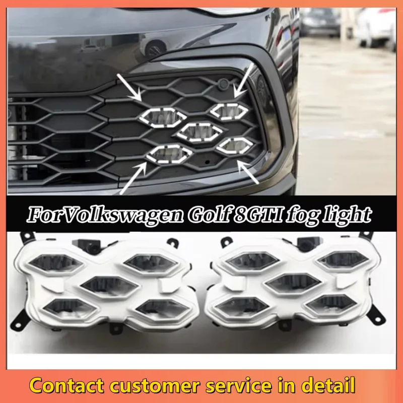 

Автомобильные противотуманные фары для Volkswagen Golf 8 MK8 GTI 5HG 941 699 5HG 941 700 решетка нижнего радиатора светодиодные противотуманные фары передний бампер