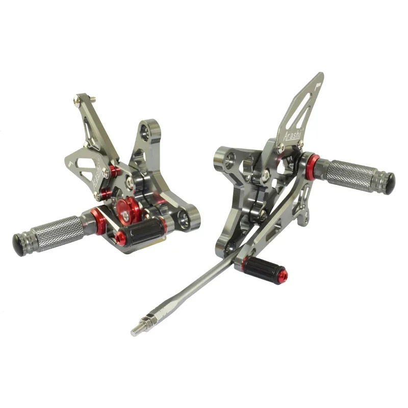 ЧПУ Регулируемая Задняя подставка для ног Педальный комплект KAWASAKI Ninja ZX-6R ZX 636 6R