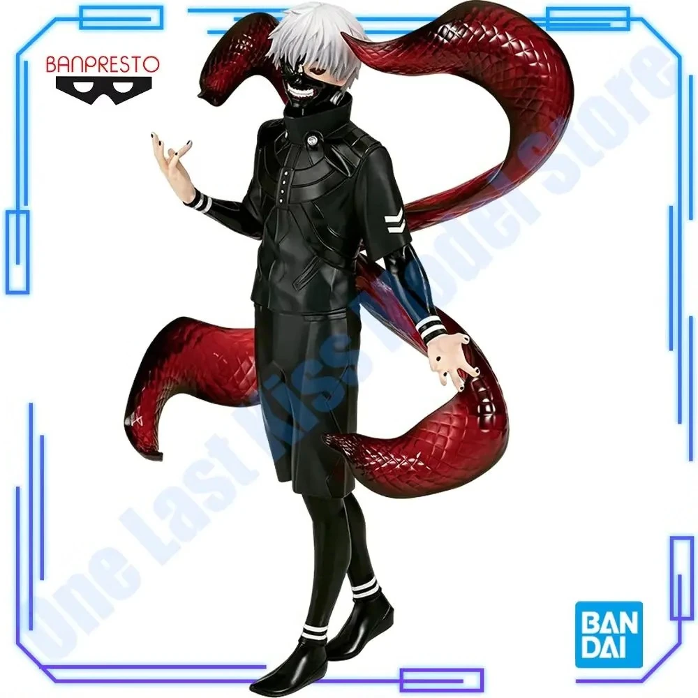 Фото В наличии: Оригинальная коллекционная фигурка Bandai Banpresto Anime Tokyo Ghoul Grandista Канеки Кен II, 27 см, модель для коллекции, подарок №1