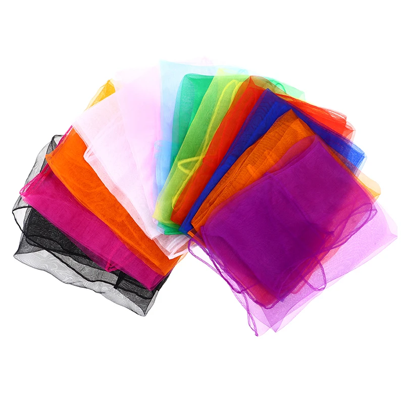 

6PCS Practical Gymnastics Scarves For Outdoor Game Toys Dancing And Juggling Towels Candy Colored Gym Towel Dance Gauze
