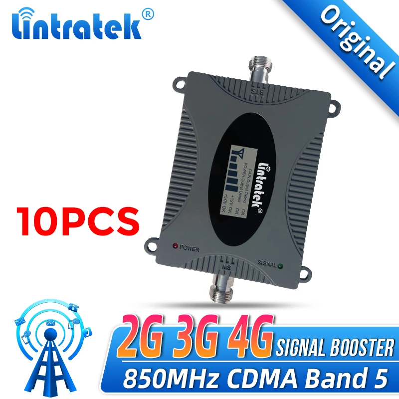 

Усилитель сигнала Linratek 850 МГц для телефона, 10 шт., без антенны