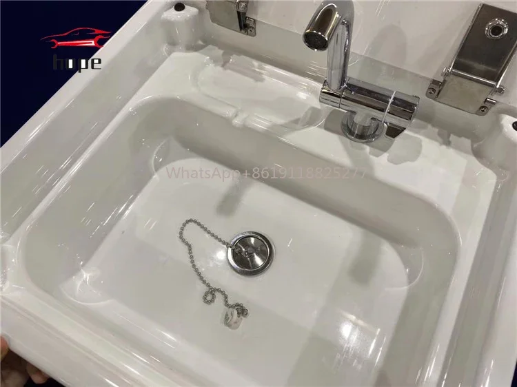 Пластиковая моечная раковина из ПММА для овощей с крышкой очистки и экономии