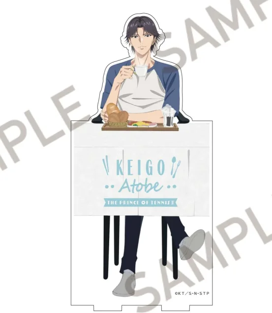 

Anime New prince of tennis Ryoma Echizen Atobe Keigo Eating Ver. Cosplay Acrylic Figure Stand Figure 2042 Kids Collection Toy