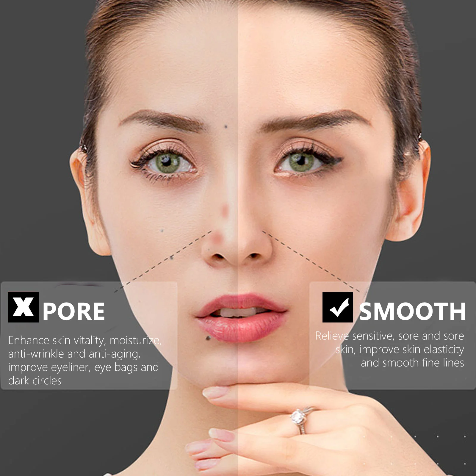 Ледяной ролик товары для ухода за красотой массажный куб лица массажер кожи