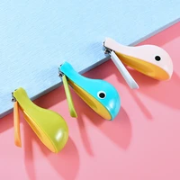 cartoon dolphin baby nail clipper infant anti pinch meat safety nail clipper infant care supplies