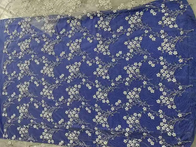 Африканское кружево из бисера высокое качество искусственная французская