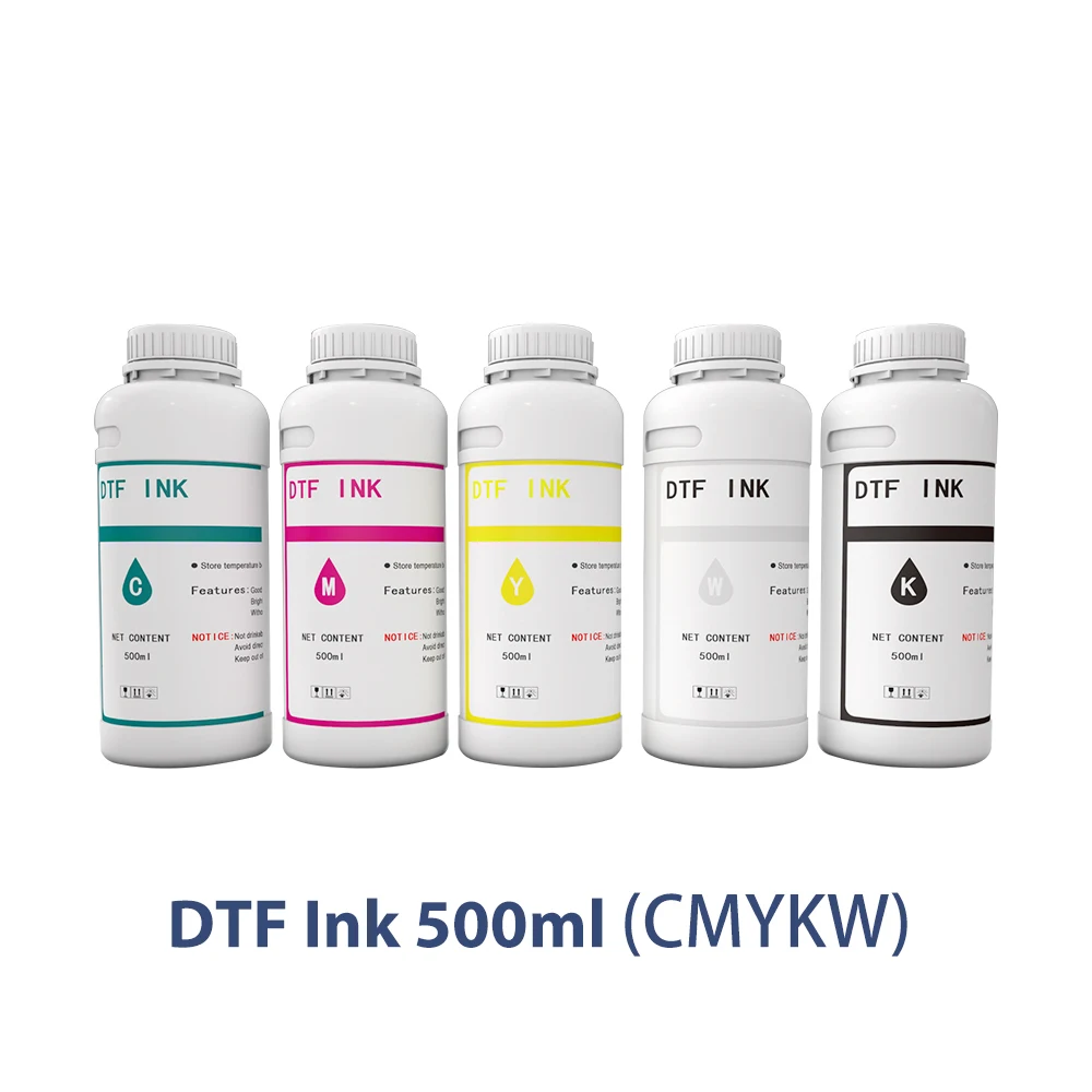 Punehod 500 мл DTF Ink Refill для R1390 L1800 L800 DX5 Transfer Printer США АКЦИЯ CMYKW Чернила