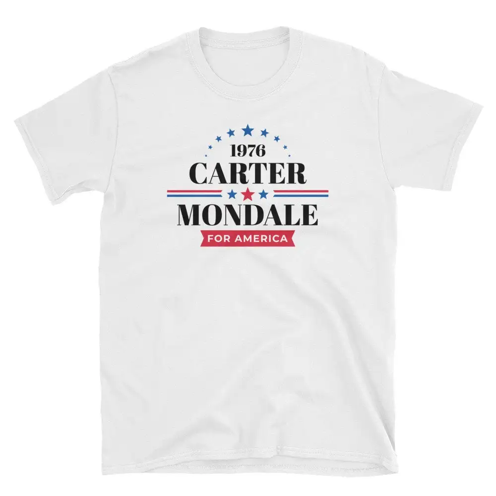 Футболка 1976 Джимми Акция Carter Mondale