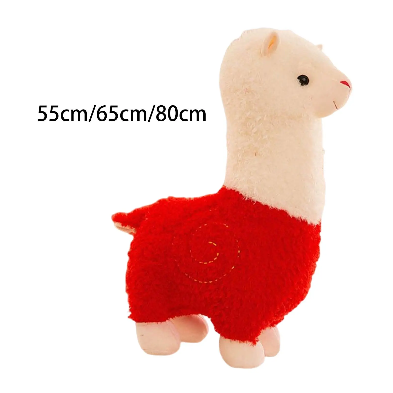 

Милые плюшевые игрушки-фигурки альпака, подарок на день рождения, удобные домашние орнаменты, лама, набивное животное для мальчиков, девочек, подростков, девушек, любимых