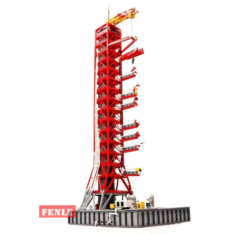 Набор строительных блоков Apollo Saturn V Launch пусковая пушистая башня космический