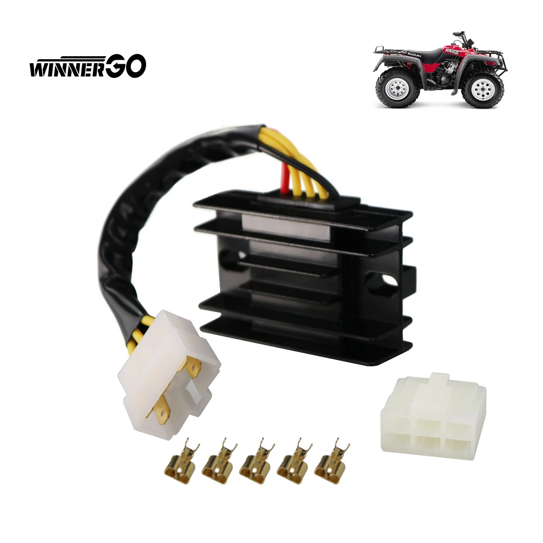 WINNERGO 32800 19B00 32800 19B1 1 регулятор напряжения Выпрямитель для Suzuki DR Z250 LT160E LTF160 LTF250 QuadRunner 160 2WD 4WD