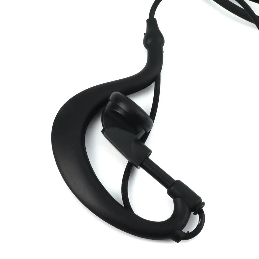 

2,5 мм 1-контактный разъем, G-образный Клип-ушной наушник, гарнитура с микрофоном для двухсторонней рации Motorola 2