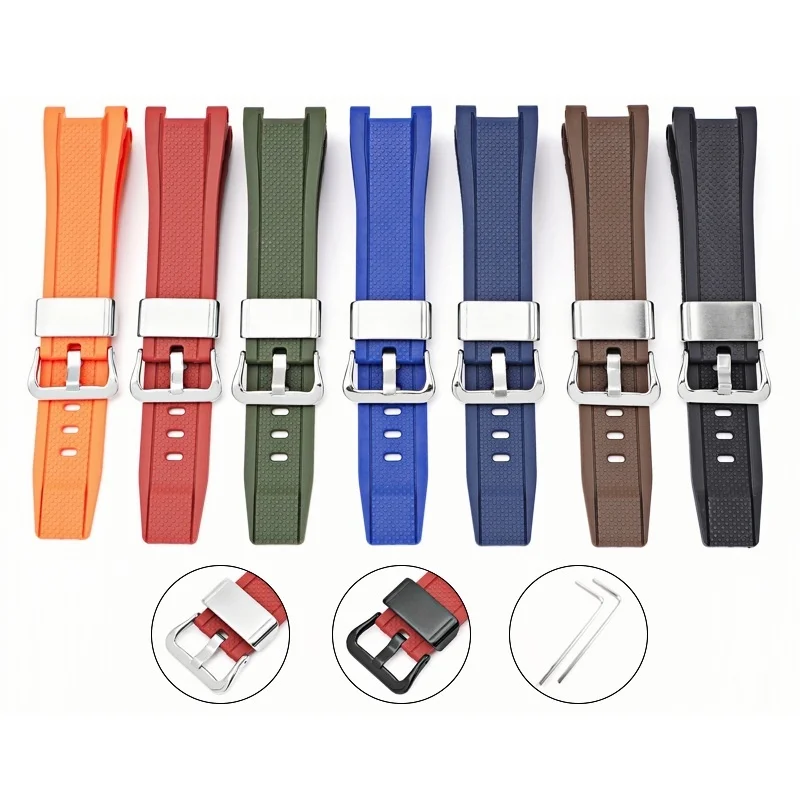 Фото Ремешок для часов из смолы для Casio G-SHOCK GST GST-W300G/W300/S300G/S300/S100G/S110, спортивный мягкий браслет, аксессуары для часов №4