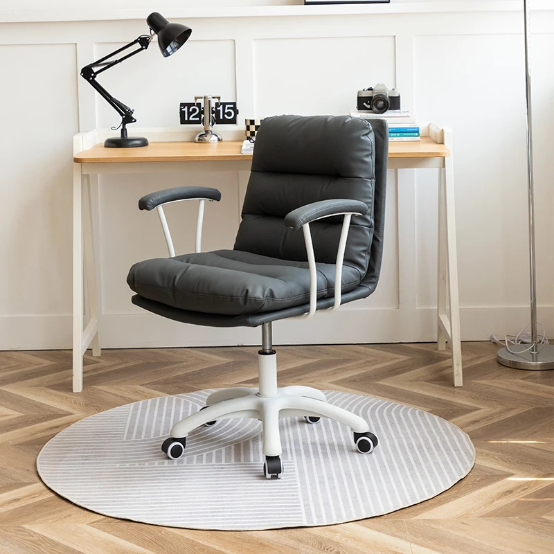 Ленивые коричневые игровые стулья растягивающаяся комната поворотное кресло