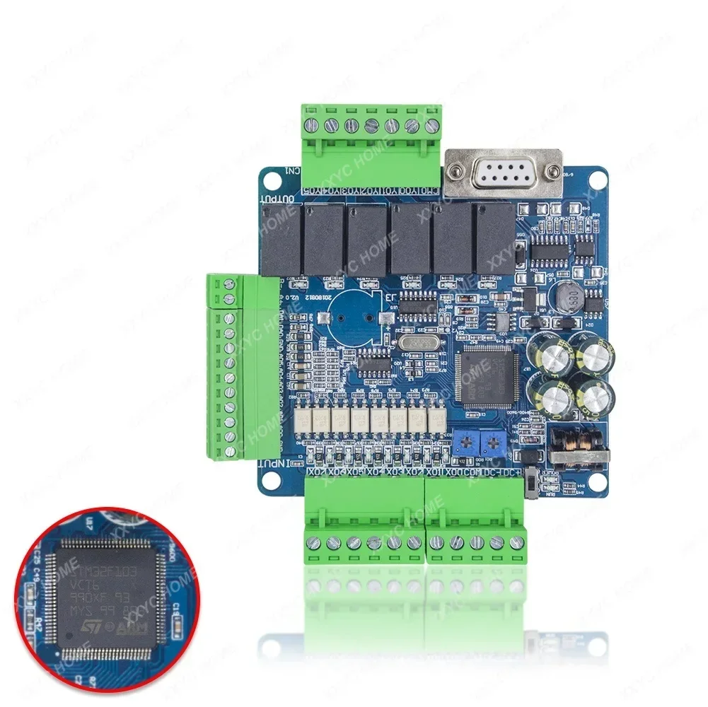 Умная плата управления PLC модель 8 в 6 выпуск аналог 6AD 2DA Modbus RS485
