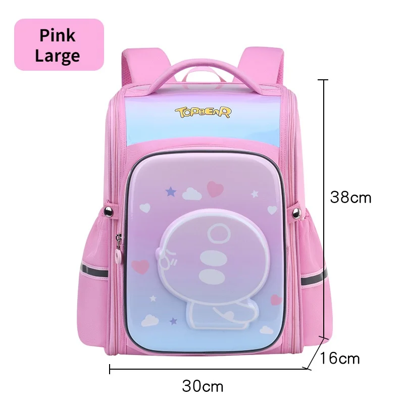3D Children Cute EVA Fashion Backpacks 2022 New Grade 1-3-6 Girls Boys Students Large Capacity Cartoon Reflective Schoolbags