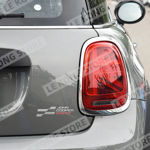Новый значок John Cooper Works, наклейка на боковой багажник кузова автомобиля, наклейка, эмблема, Аксессуары для Mini Cooper S JCW ONE, металлический Стайлинг автомобиля