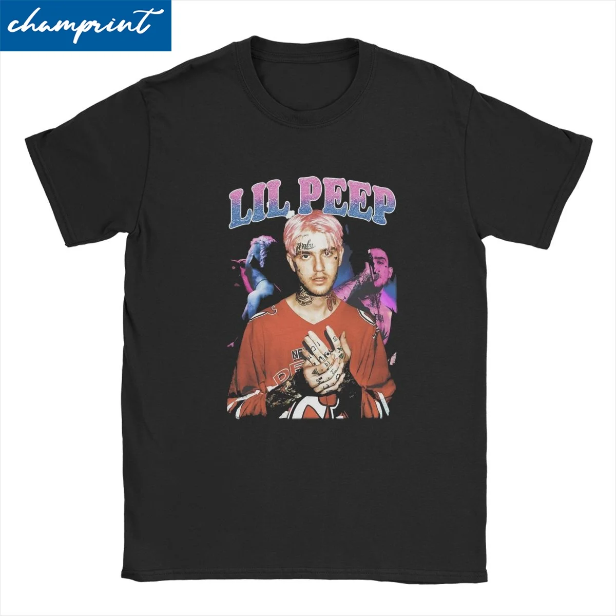 

Футболка Lil Peep 90s для мужчин и женщин, рубашка с коротким рукавом и круглым вырезом, топ из чистого хлопка