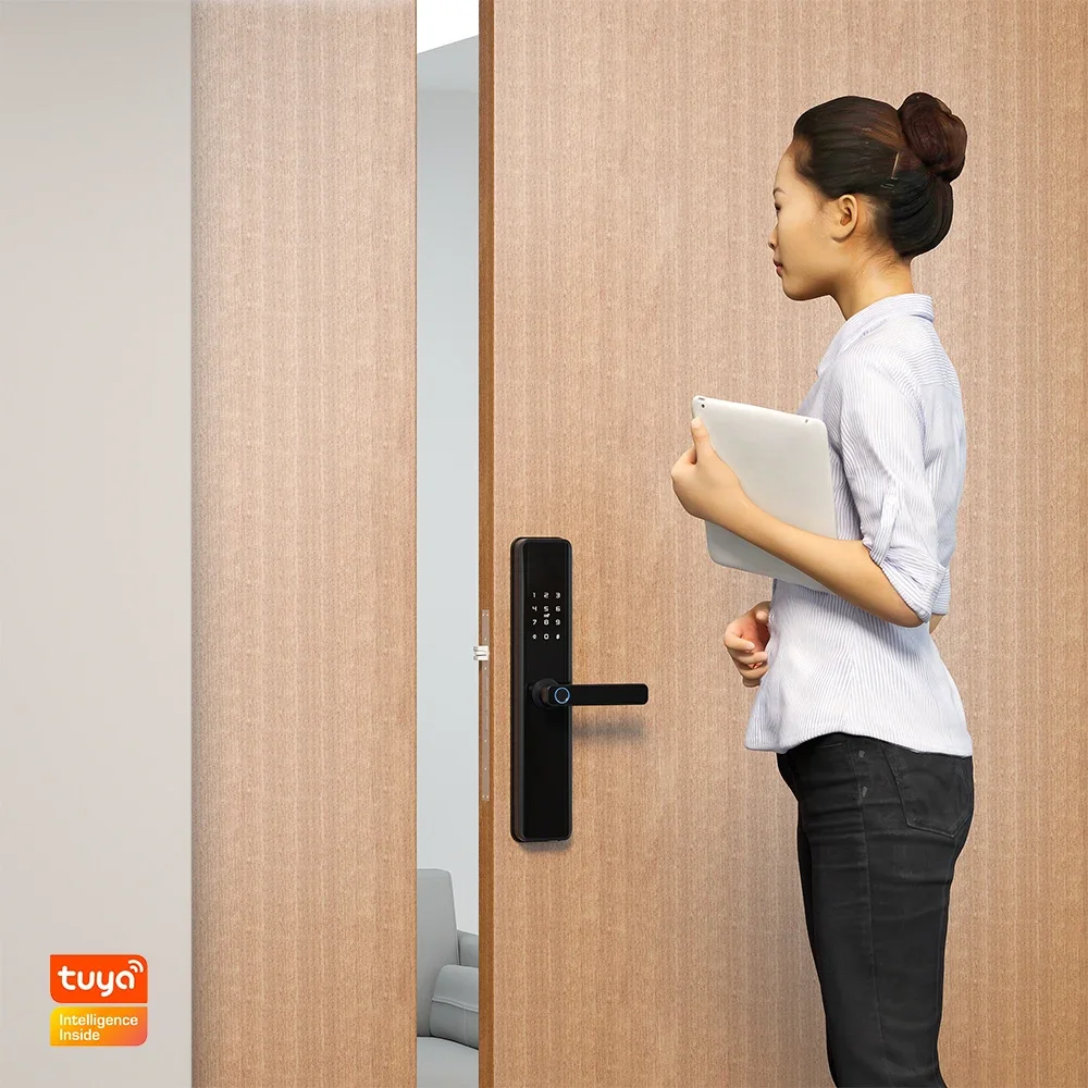 Электронный замок для входной двери без ключа с отпечатком пальца Eseye