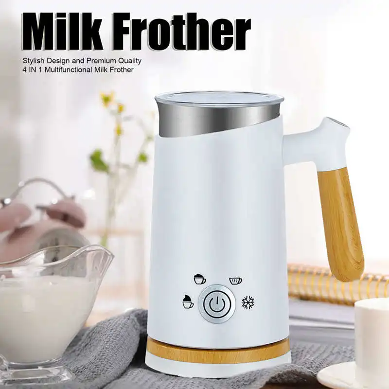 

Electric Milk Frother Electric Milk Steamer Automatic Hot and Cold Foam Maker Home Appliances for Hot Chocolates Foam Maker
