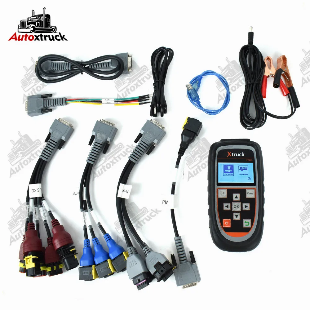 

Xtruck Y006 Urea Level Exhaust Temperature NOx PM Pump Nitrogen Oxide Sensor Truck Nitrogen Detector Test