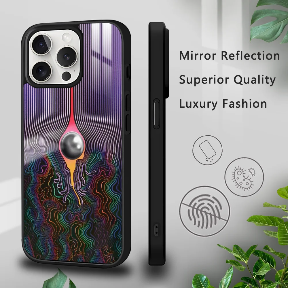 Tame Impala Psychedelic Phone Case For iPhone 16 15 14 13 12 11 Pro Xs Max Mini Plus Celulares Hard Funda