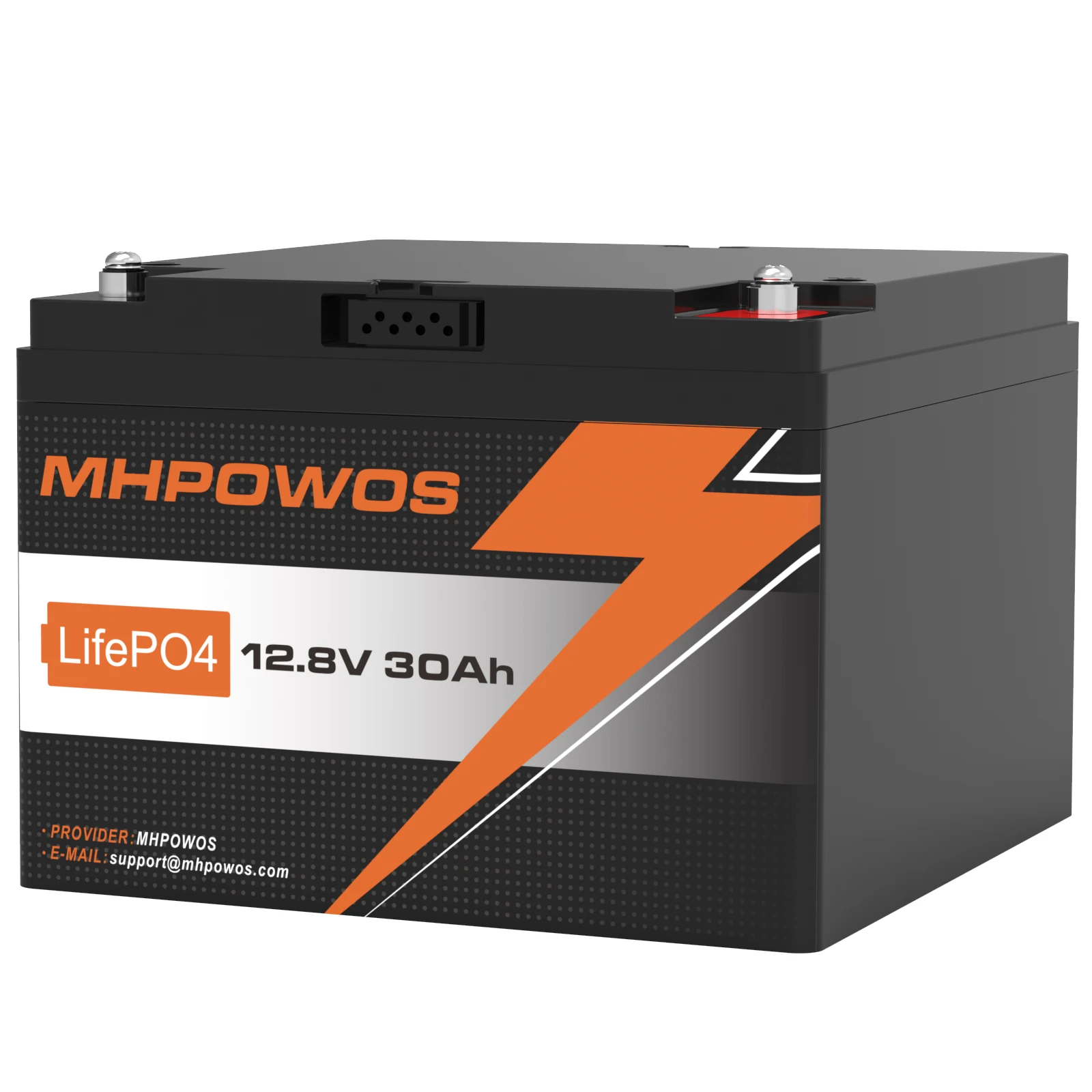 MHPOWOS 12 В 30 Ач LiFePO4 аккумулятор литий-ионный фосфатный глубокого цикла для гольфа