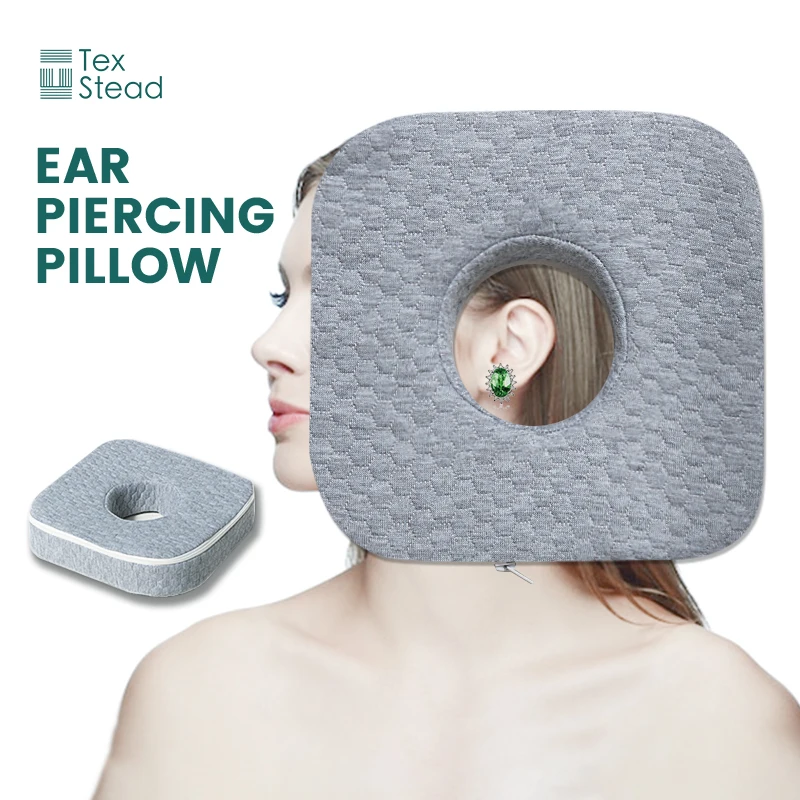 

Подушка для ушей из полиэстера/хлопка для сна