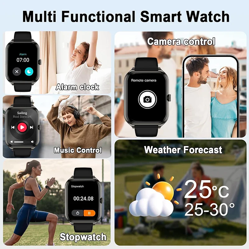 Ультратонкие смарт-часы 2026 года, 1,93-дюймовый AMOLED-дисплей высокой четкости, беспроводные звонки, фитнес-трекер, умные часы для мужчин и женщин (art.: 3920d9bdc8395) - 3920d9bdc8395