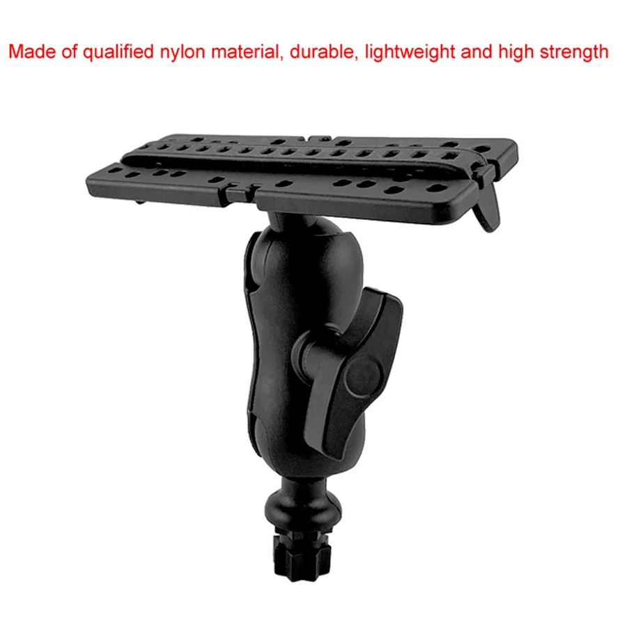 360 Degree Swivel Ball Mount Marine Kayak Electronic Fish Finder Mount Base Fishfinder GPS Plate Rotating Boat GPSMAP Supporter