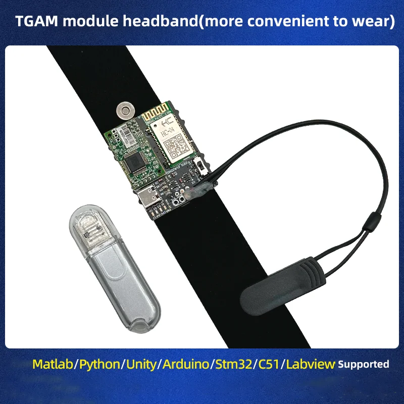 Новый набор для разработки модуля STM32 TGAM головная повязка Brainwave EEG датчик вывод