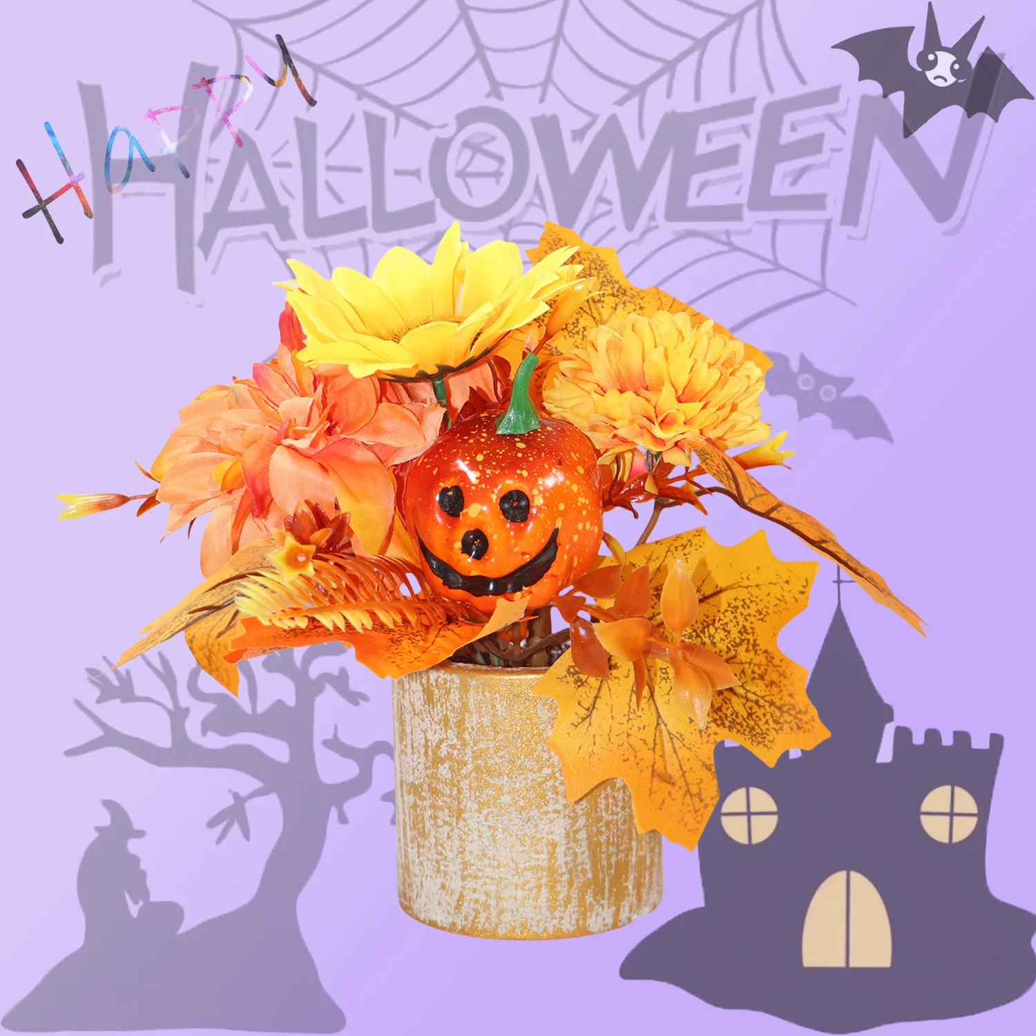 Искусственный Бонсай На Осень Свадьбу Рождество День Благодарения Уличные