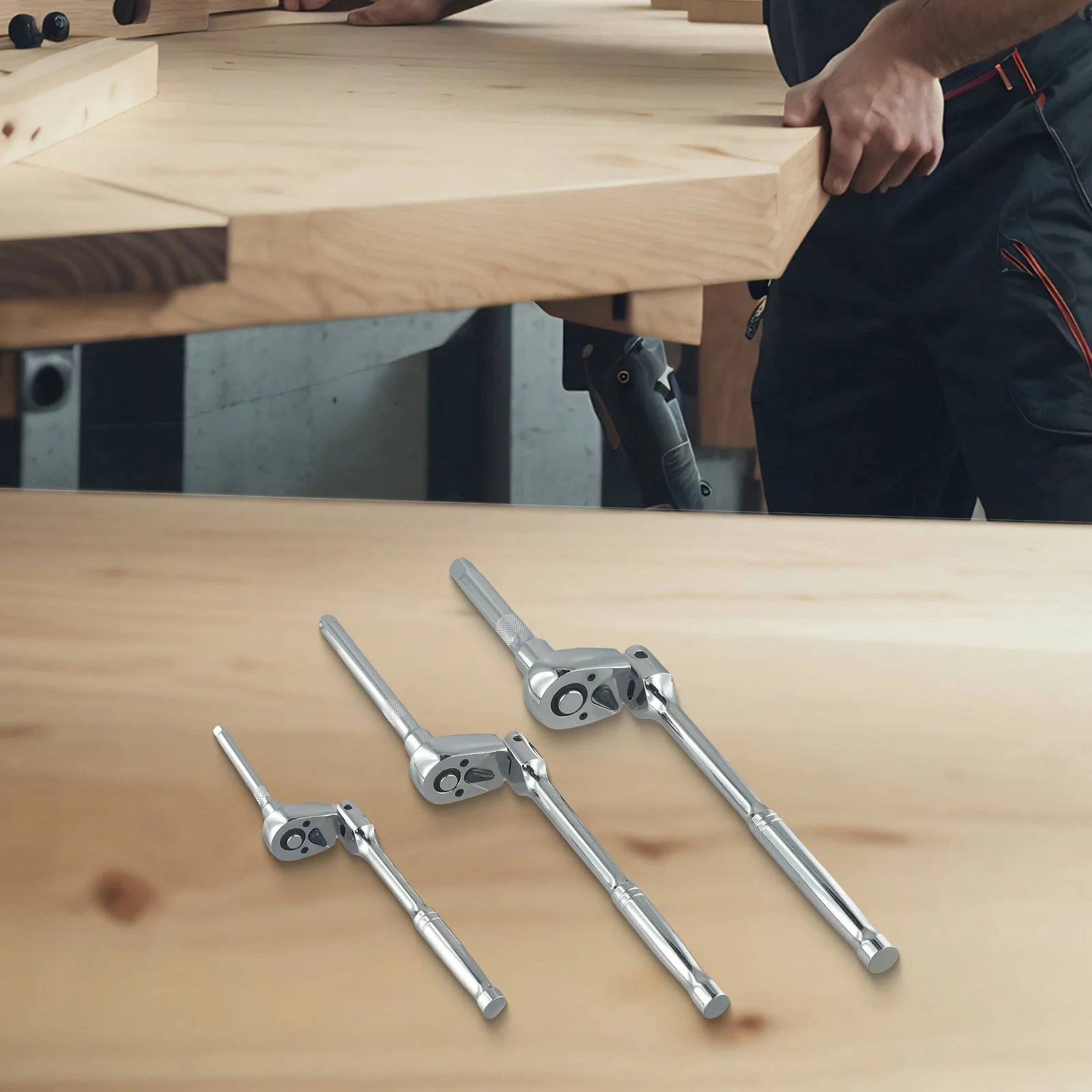 Гибкая головка на 180 градусов 7 зубьев трещотка для trudno dostępnych miejsc вращающаяся