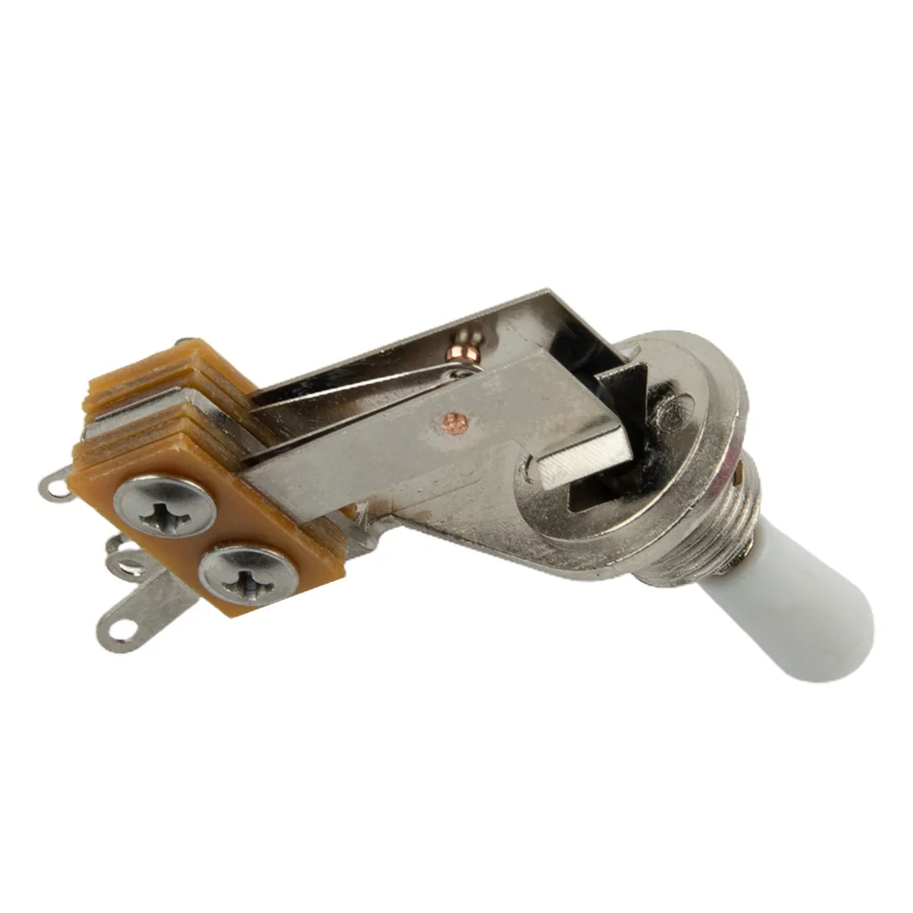 

Guitar Kits Switch & Tips Accessories Approx.20g Electric Guitar Switch Gear Metal Parts Pickup Selector Plastic