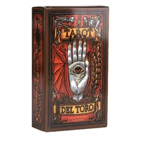 tarot del a tarot deck and guidebook inspired by the world of guillermo del toro novelty book beginners card game deck toy