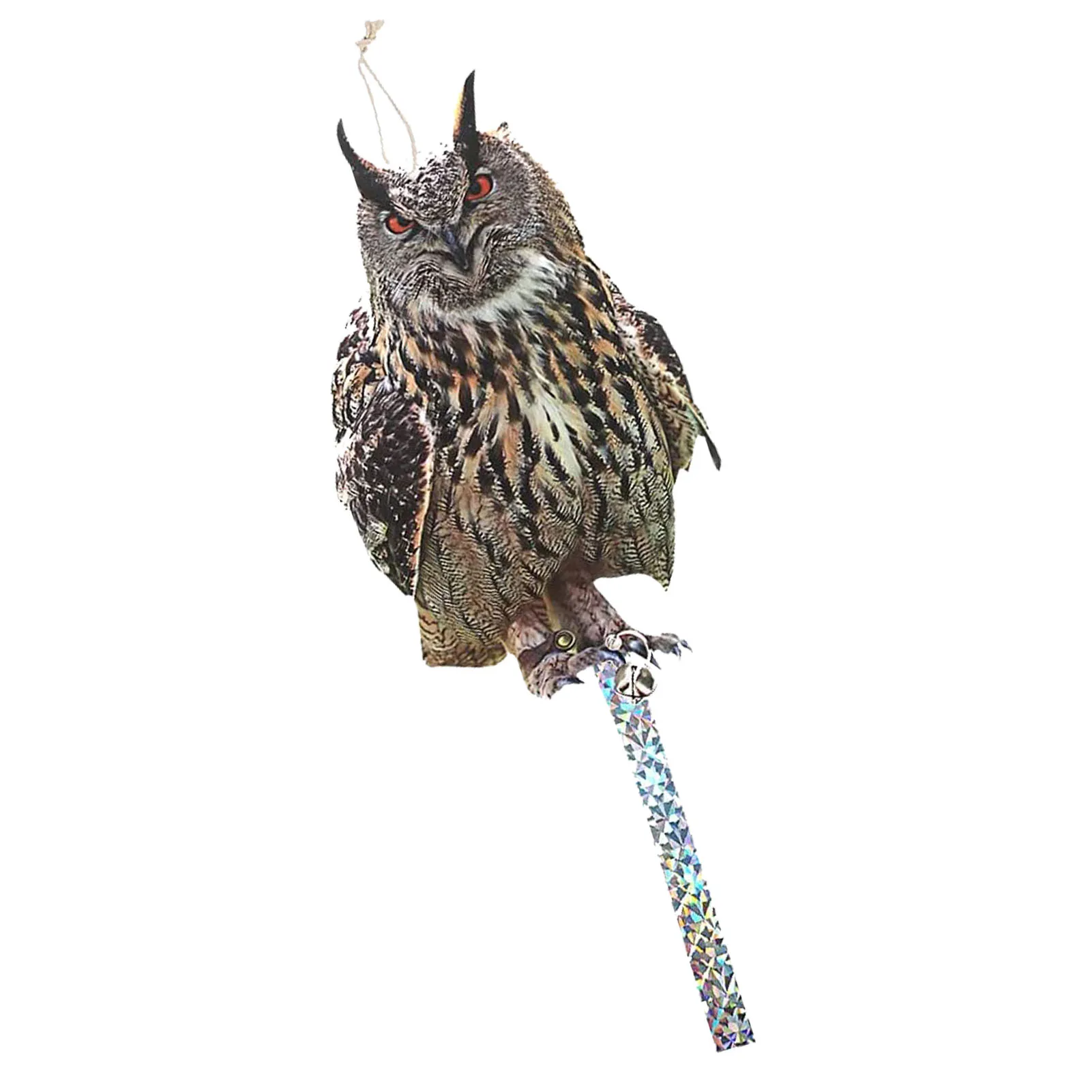 

Пугающая птица отпугивающаяся сова украшение держать птицы подальше инструмент для контроля птиц искусственная Сова для сада Совы Декор б...