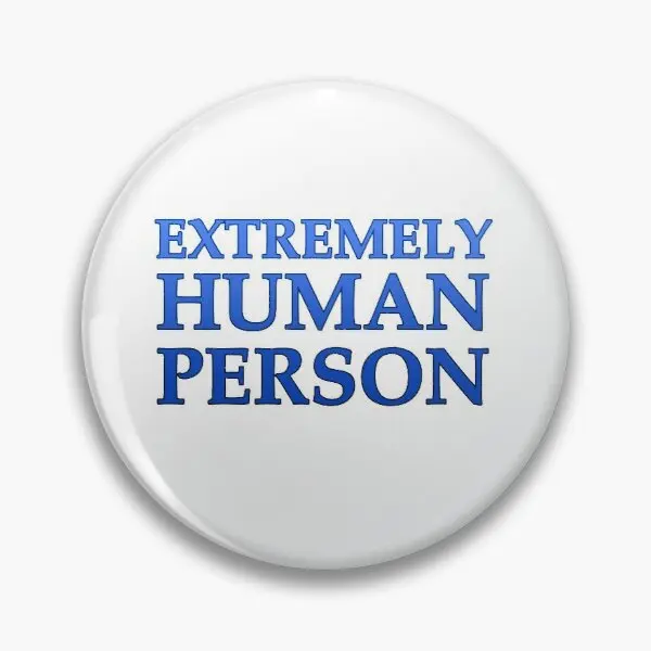 

Extremely Human Person Customizable Soft Button Pin Lapel Pin Cute Jewelry Fashion Creative Cartoon Decor Badge Clothes Brooch