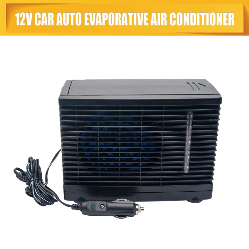 12V Home Evaporative Air Conditioner Portable Cooling Cooler Fan Water Ice Air Condition Mini Air Conditioner Car Cooler