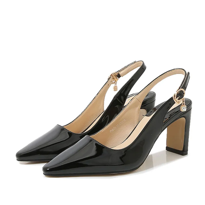 

Summer High Heels Women Party Shoes Pointed toe Office Lady Shoes Fashion Women Pumps Black White Red Plus Size 42 A4723