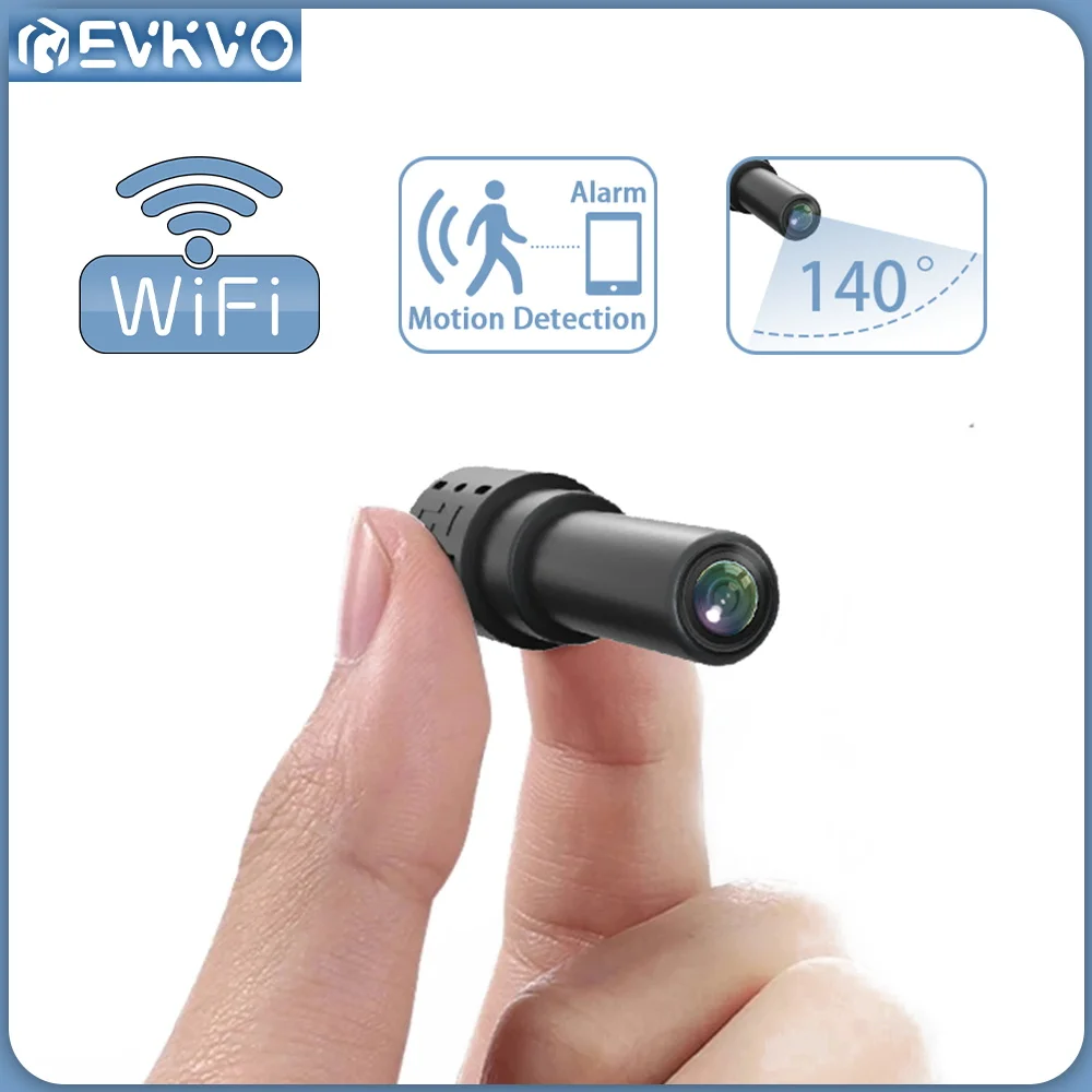 

EVKVO 1080P Wide Angle WIFI Mini Camera Indoor Home Security Surveillance Camera Motion Detection IR Night Vision IP Camera