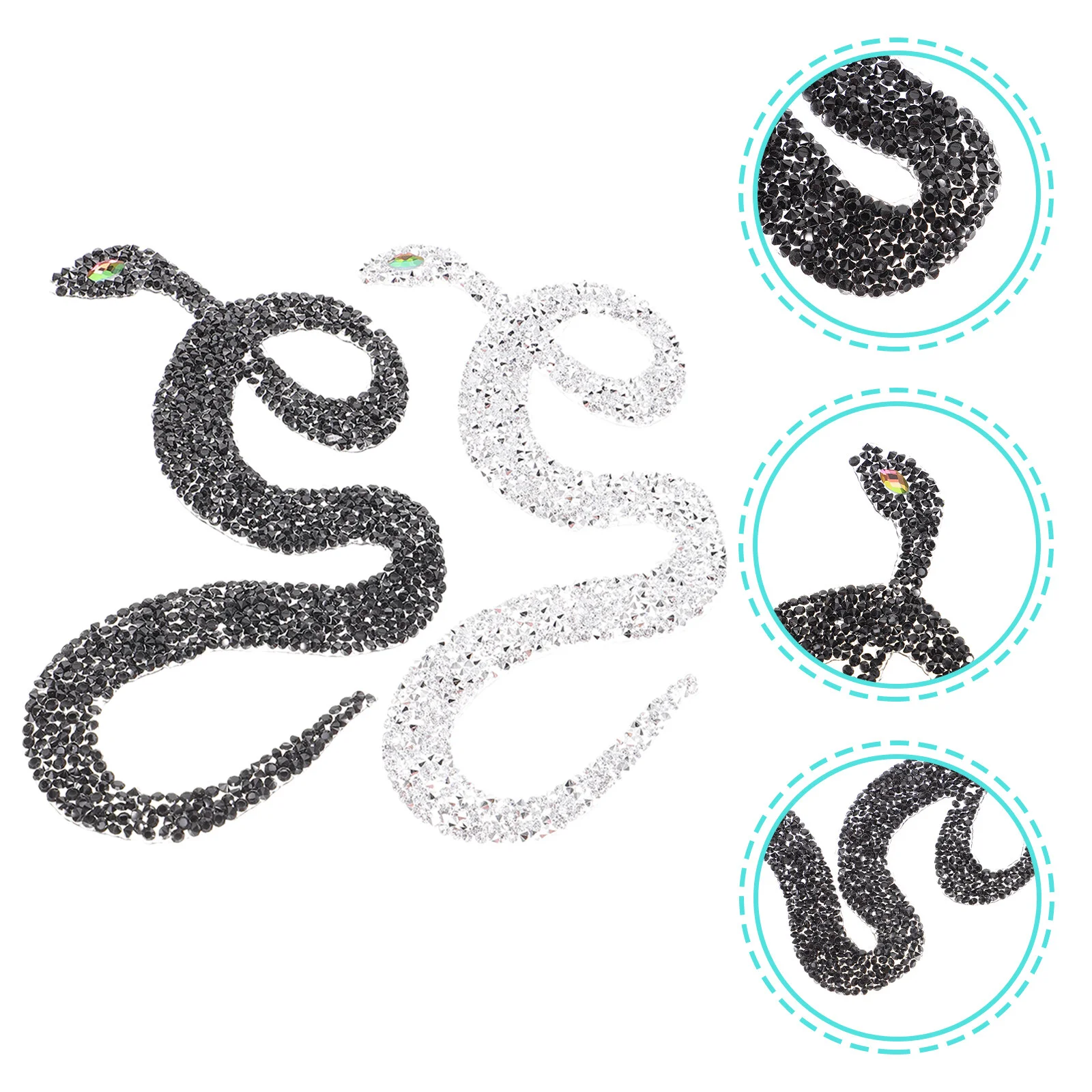 

Изысканный ШИТЬЕ ПАТЧ износостойкая дизайнерская Аппликация в форме змеи орнамент Горячая фиксация