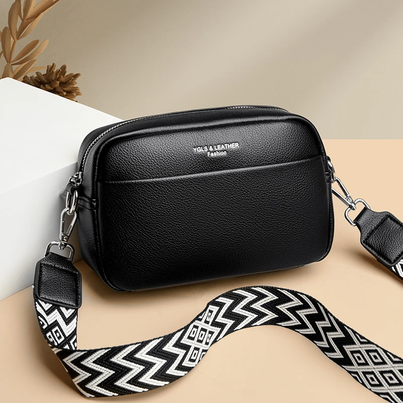 Сумка на плечо женская из мягкой кожи роскошный брендовый трендовый саквояж