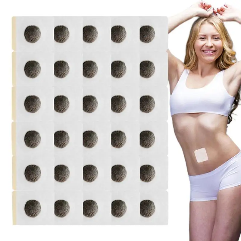 

Патч на живот для похудения простые в использовании Пластыри для снижения веса для жирного живота, упаковка из 60 пластырей для талии для дом...