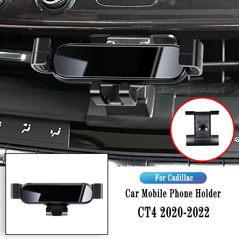 

Navigate Support For Cadillac CT4 2020-2022 Gravity Navigation Bracket GPS Stand Air Outlet Clip Rotatable Support Accessories