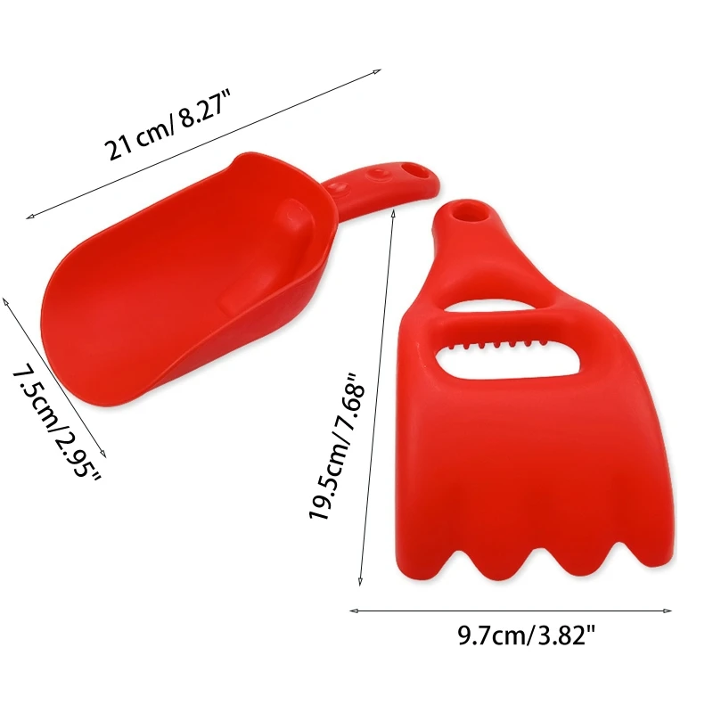 Kids Beach Sand Shovel Set Toys Digging Sand Tool Snow/Sand/Water Games Tool Fun Baby Beach Toddlers Best Toys