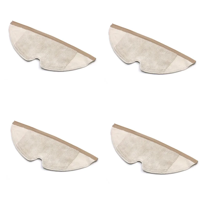 

4Pcs Mop Cloth Accessories Full Coverage for Xiaomi Roborock S5 S6 Max S50 S60 Sweeping Robot Accessories