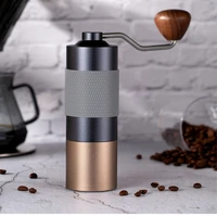 fellinss kf75 manual coffee grinder high quality stainless steel 420 burr wooden handle portable hand coffee maker holiday gift