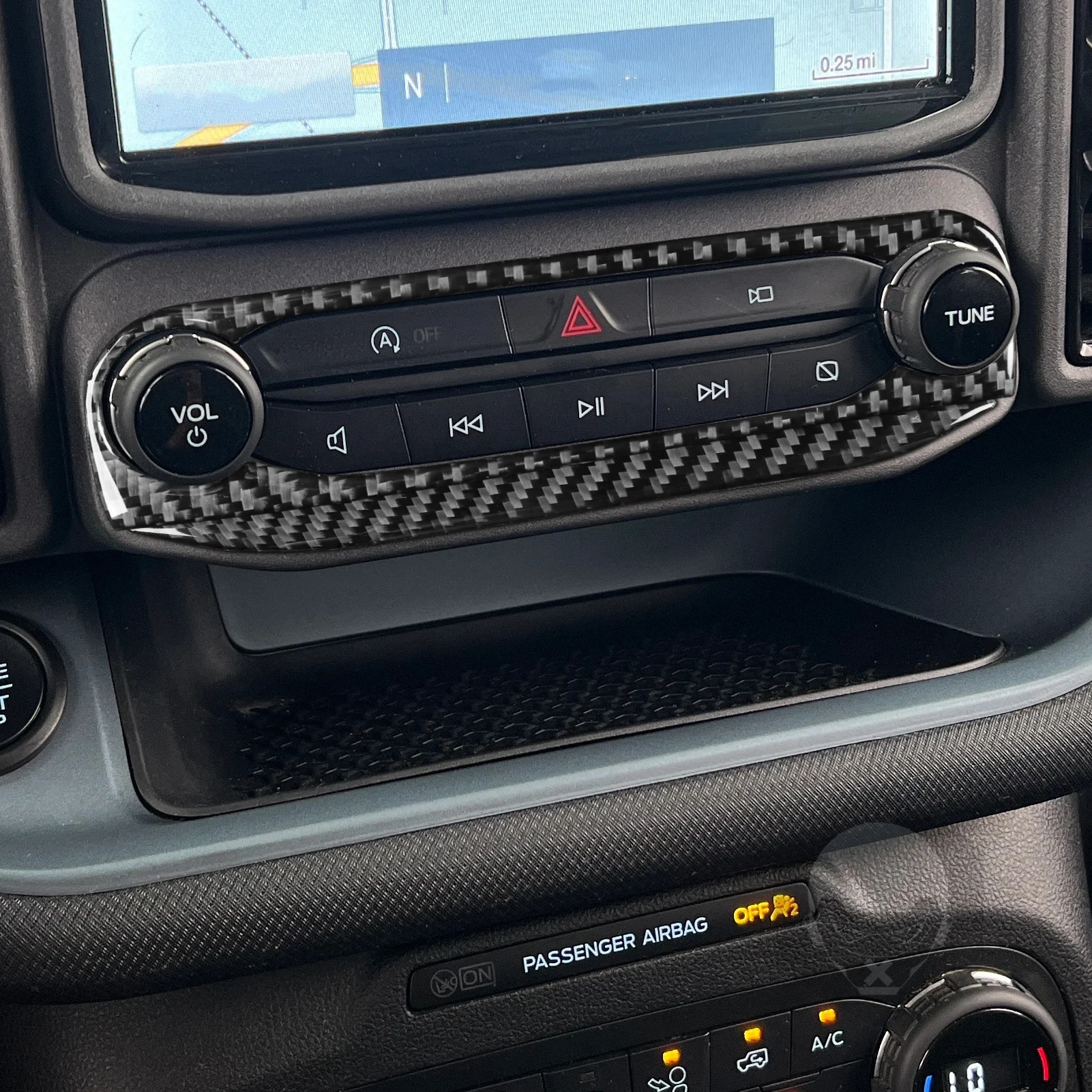 Комплект панелей управления приборной панели для Frod Bronco Sport 2021 2022 2023 наклейка из